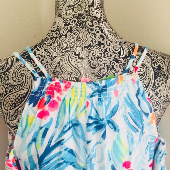 🎉SOLD🎉 LILLY PULITZER Off the Shoulder dress! - Picture 7 of 8